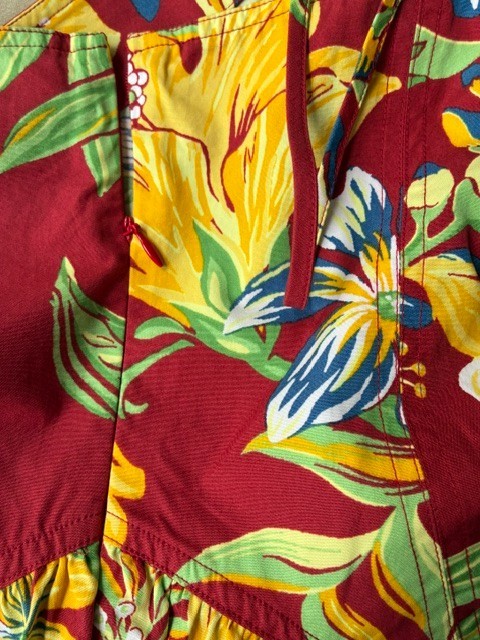 NWT POLO RALPH LAUREN 12 SPAGHETTI STRAP SEXY RED FLORAL PRINTED DRESS