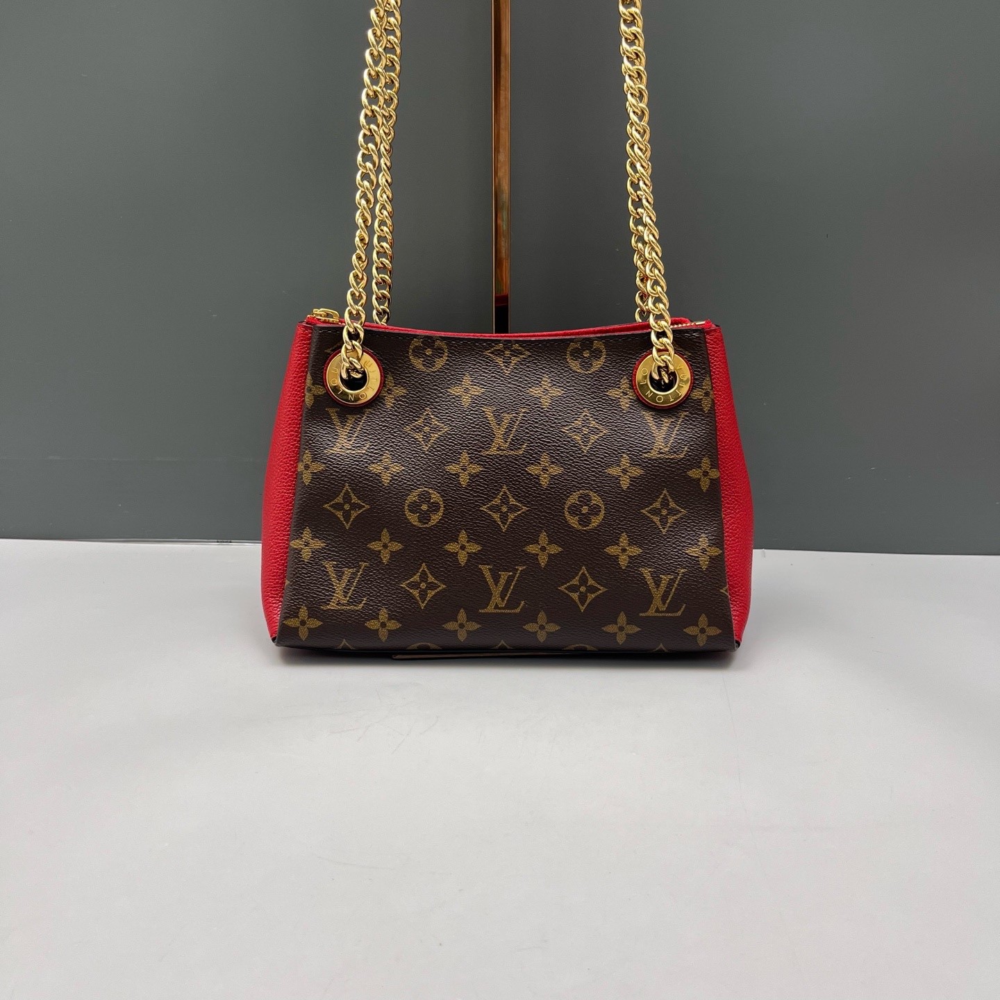Louis Vuitton Pre-Owned Authentic Chain Bag Monogram Free Tracked Shipping