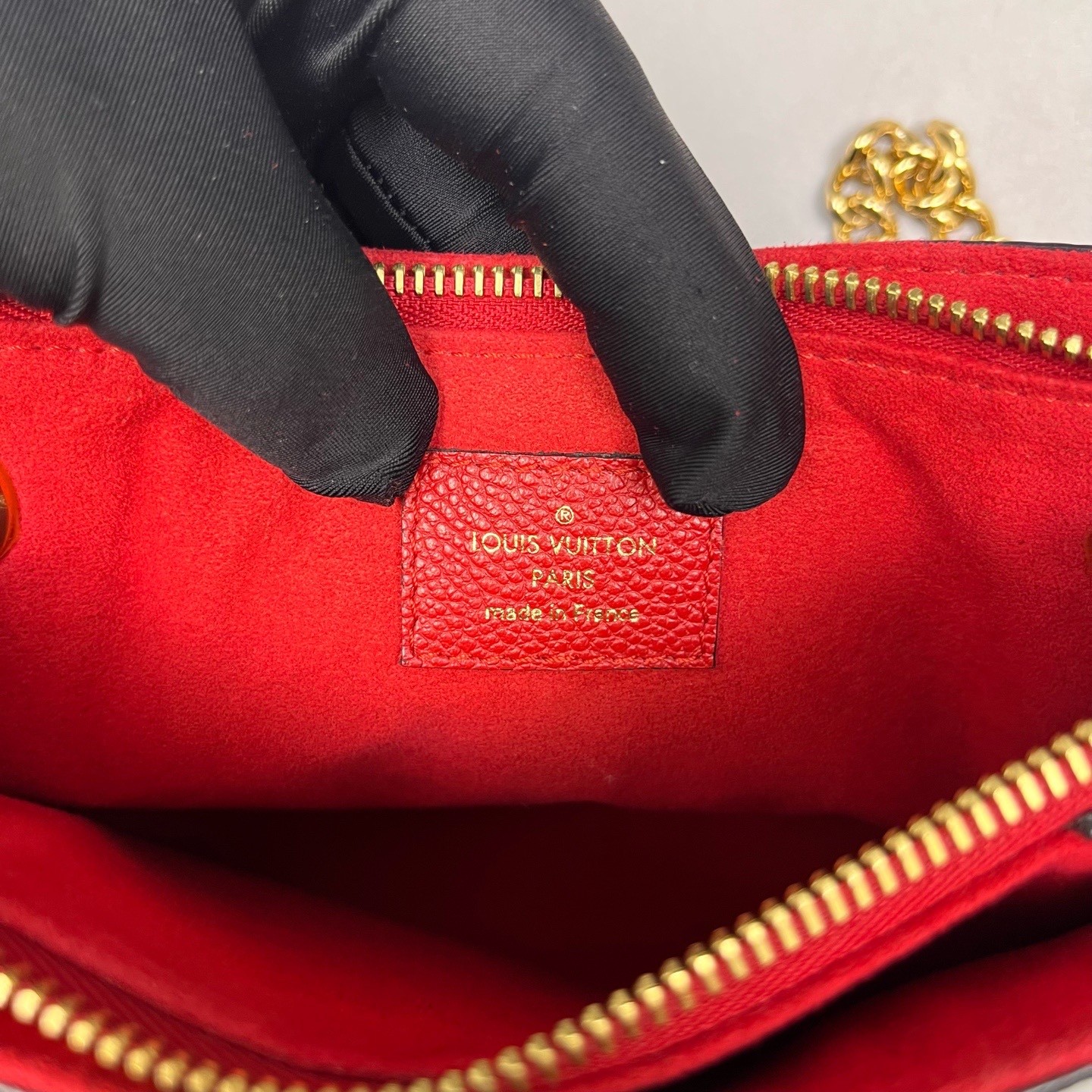 Louis Vuitton Pre-Owned Authentic Chain Bag Monogram Free Tracked Shipping