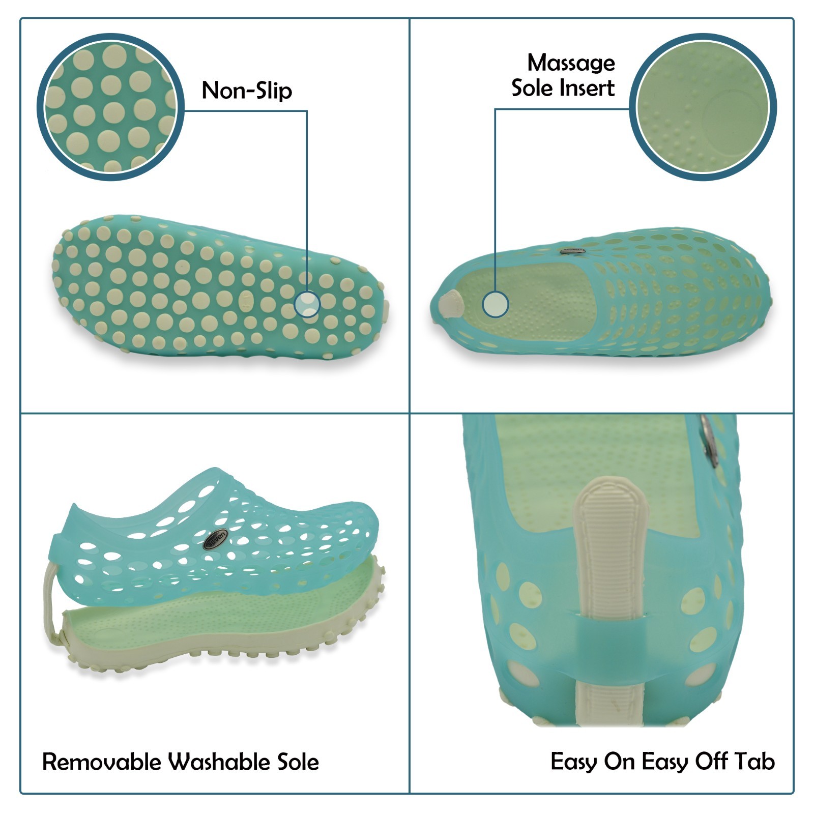 Women’s Fast Dry Water Shoes, Swimming, Pool, Lake, Beach Slip On *USA Seller*