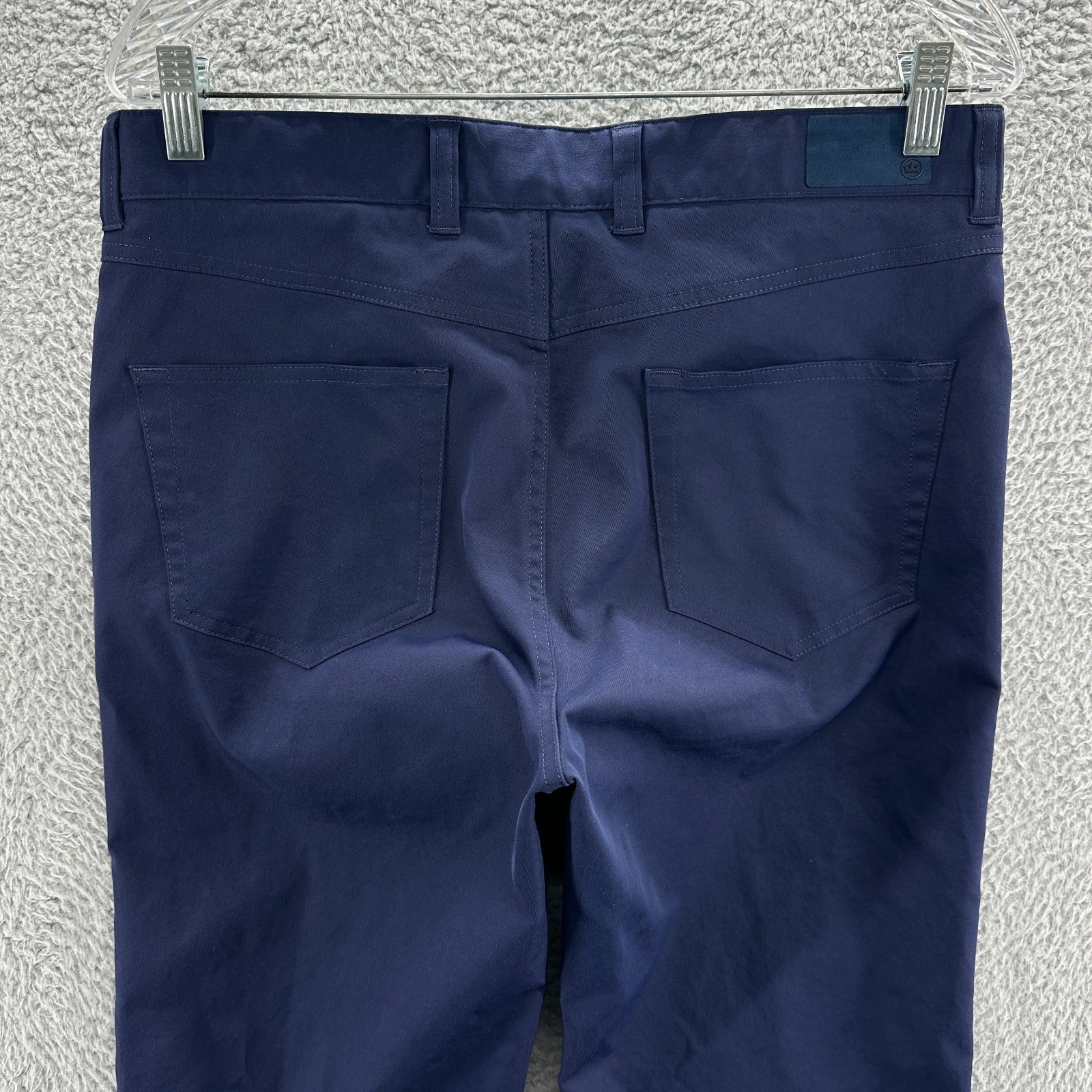 Peter Millar Pants Mens 33×30 Blue EB66 Golf Performance 5 Pocket Chino Pants