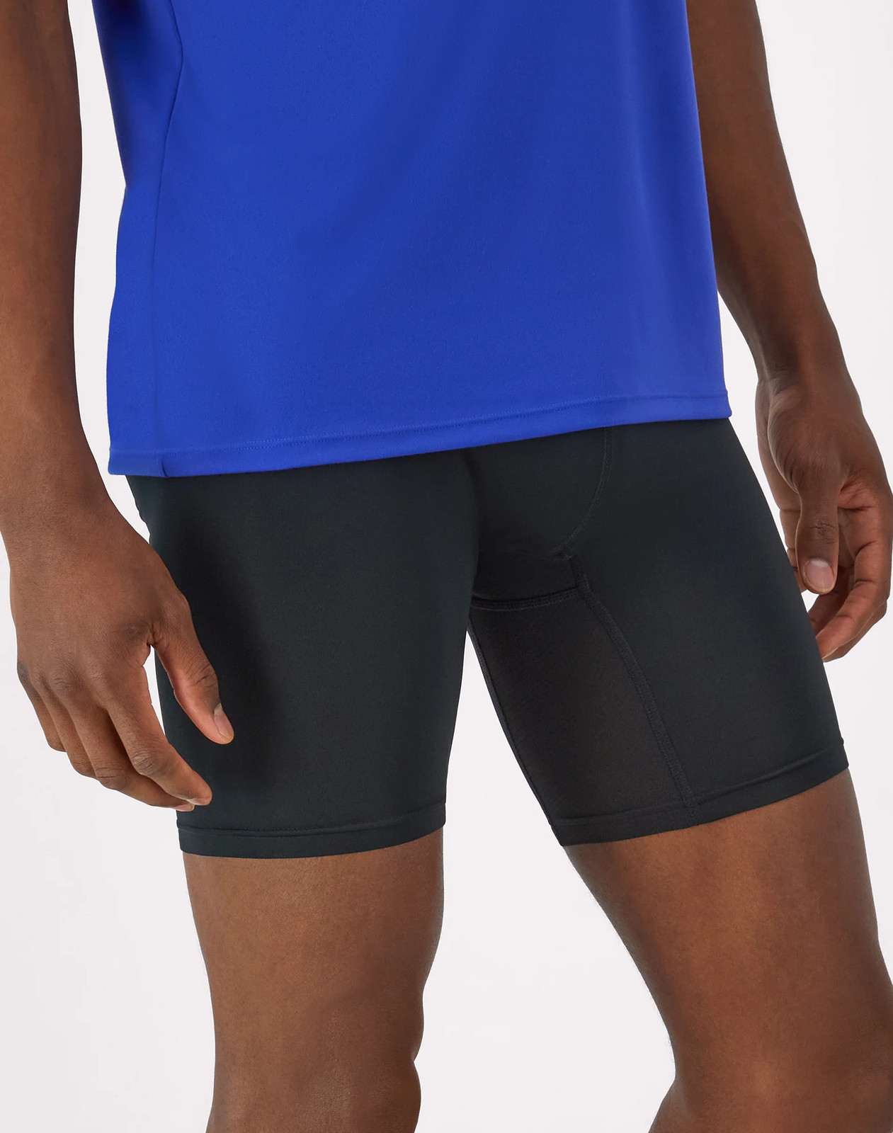Hanes Men’s Performance Compression Shorts Sport Cool DRI 9″ inseam Cool Comfort