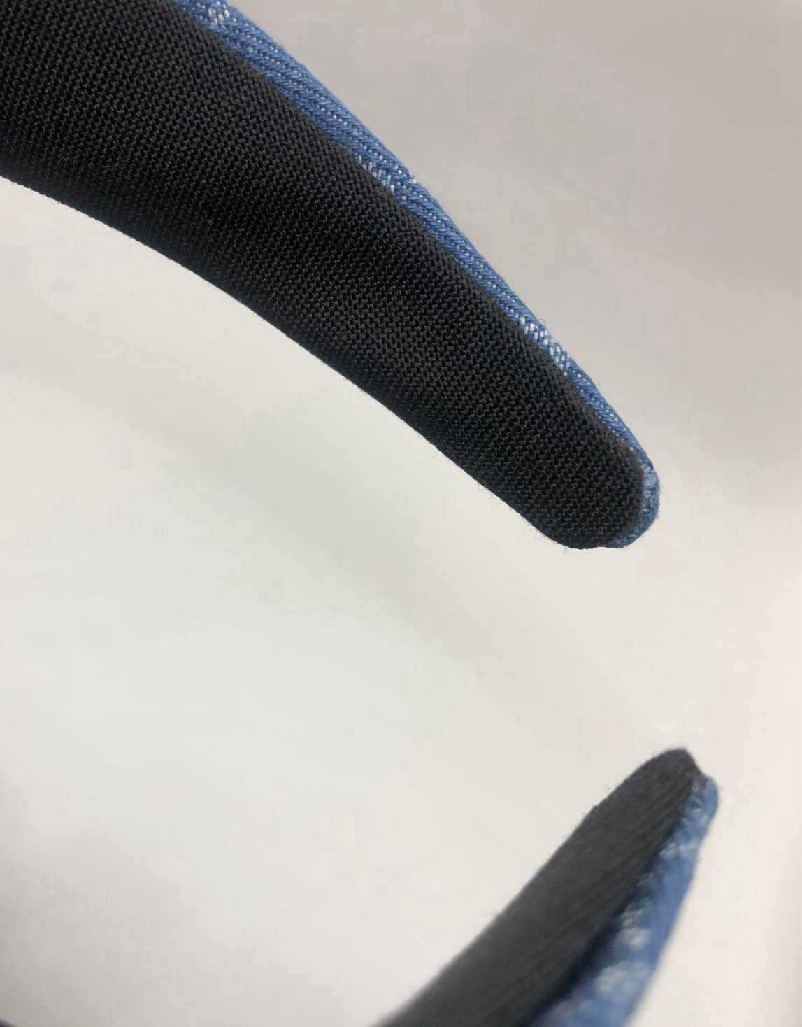 Gucci Monogram Blue Denim Headband