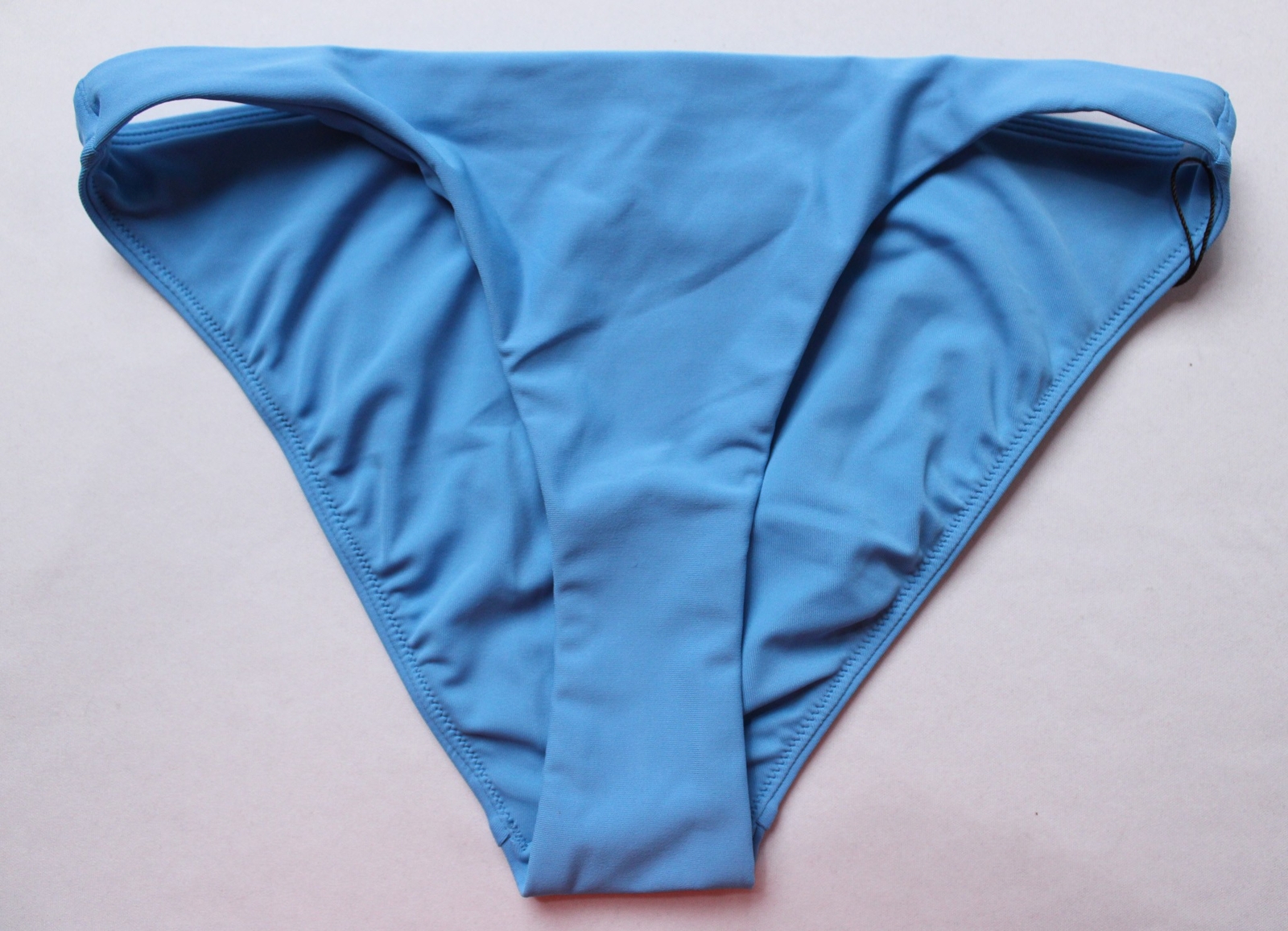 Calia Women’s Low Rise High Leg Cheeky Bikini Bottom AC2 Tranquil Blue Size XS
