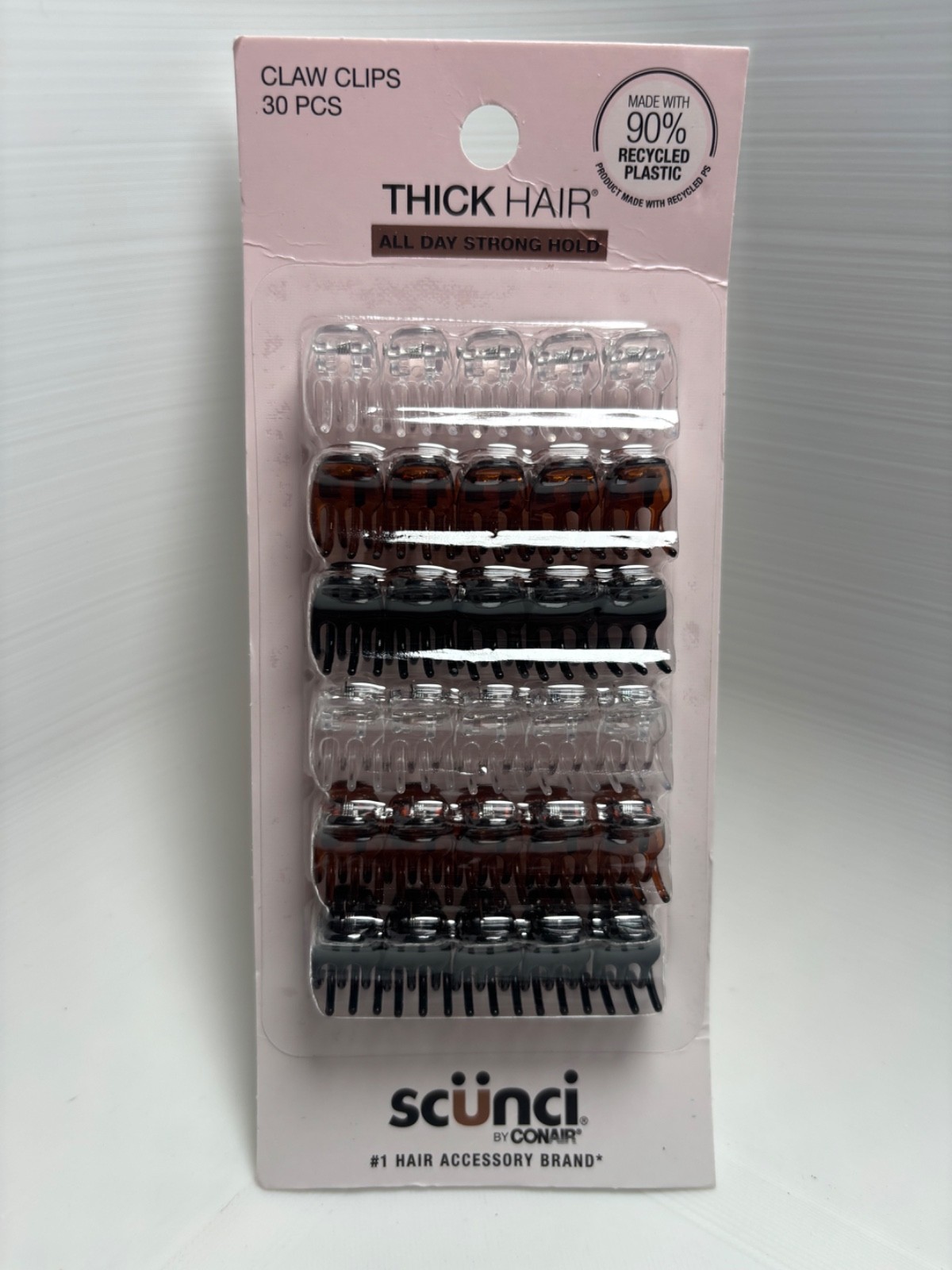Kids Hair Clips and Claw Clip Bundle New Black,White bow, Clear, Brown and Black