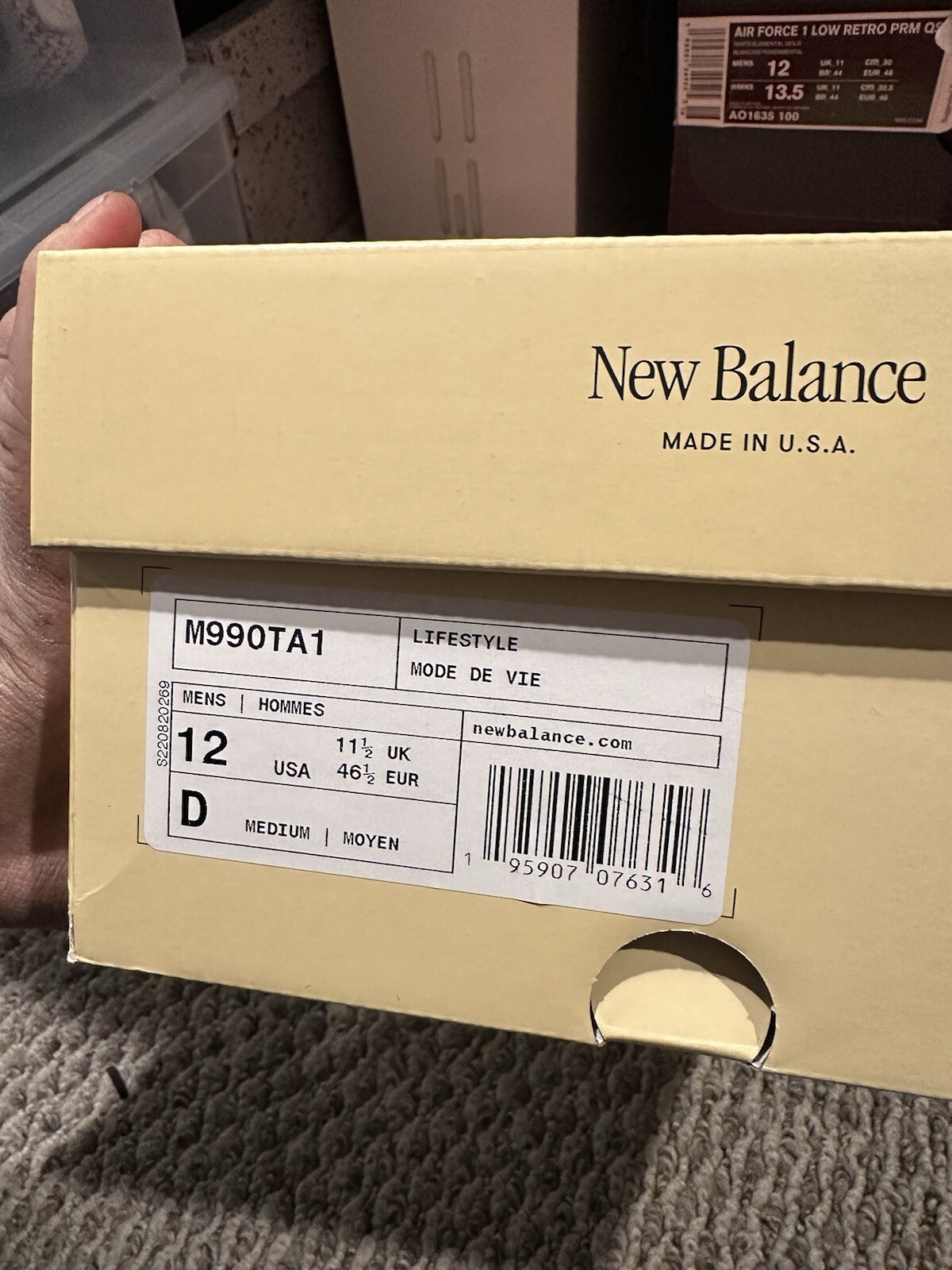 New Balance 990TA1 Teddy Santis