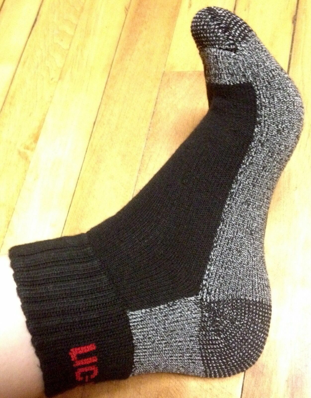 6 Pairs Mens Black Snap On Tools Ankle Socks Large FREE Shipping to USA New!