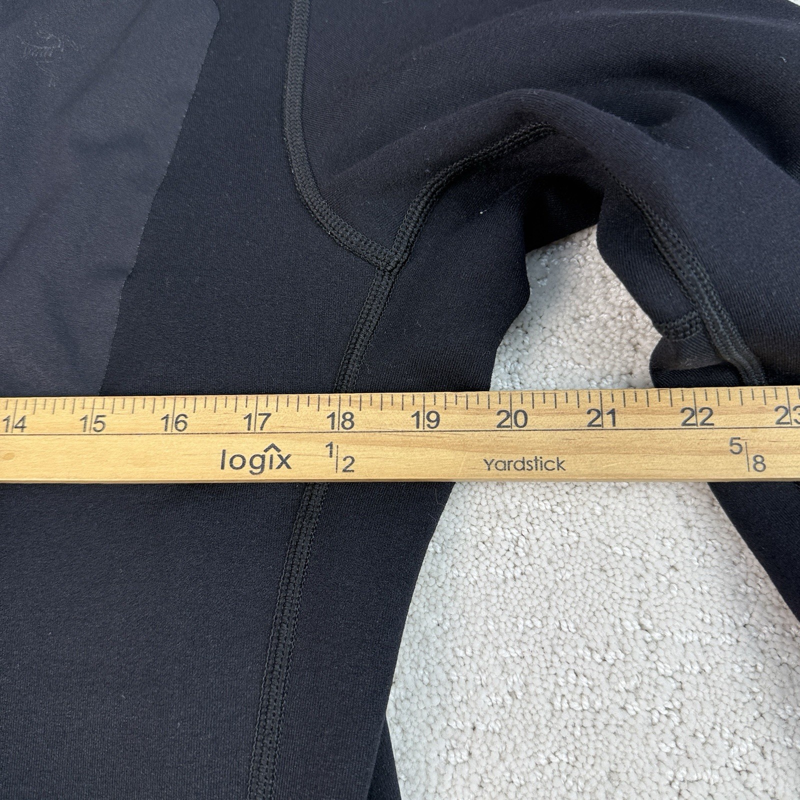 Arc’teryx Delta Half Zip Jacket Men’s Fleece Black Large L/G $200
