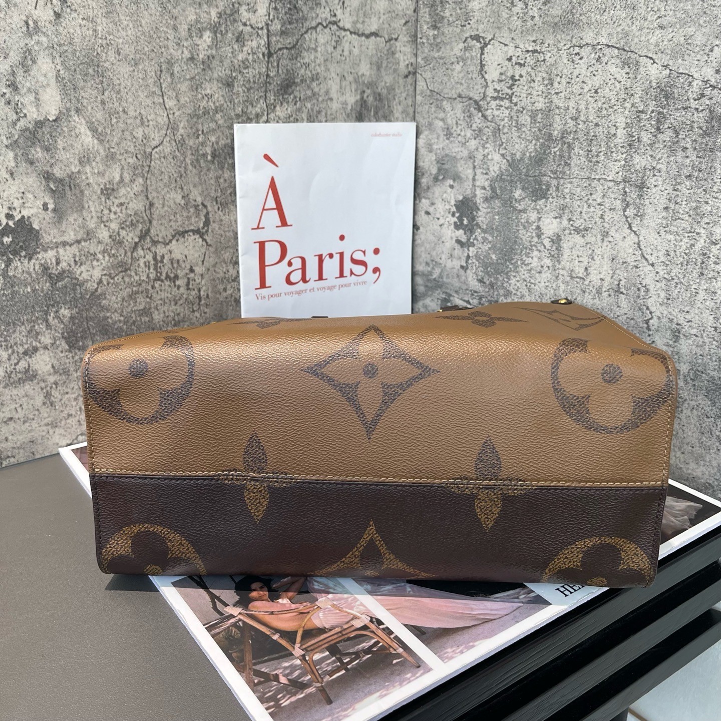Louis Vuitton Pre-Owned Authentic Tote Monogram 35×27cm Coated Canvas