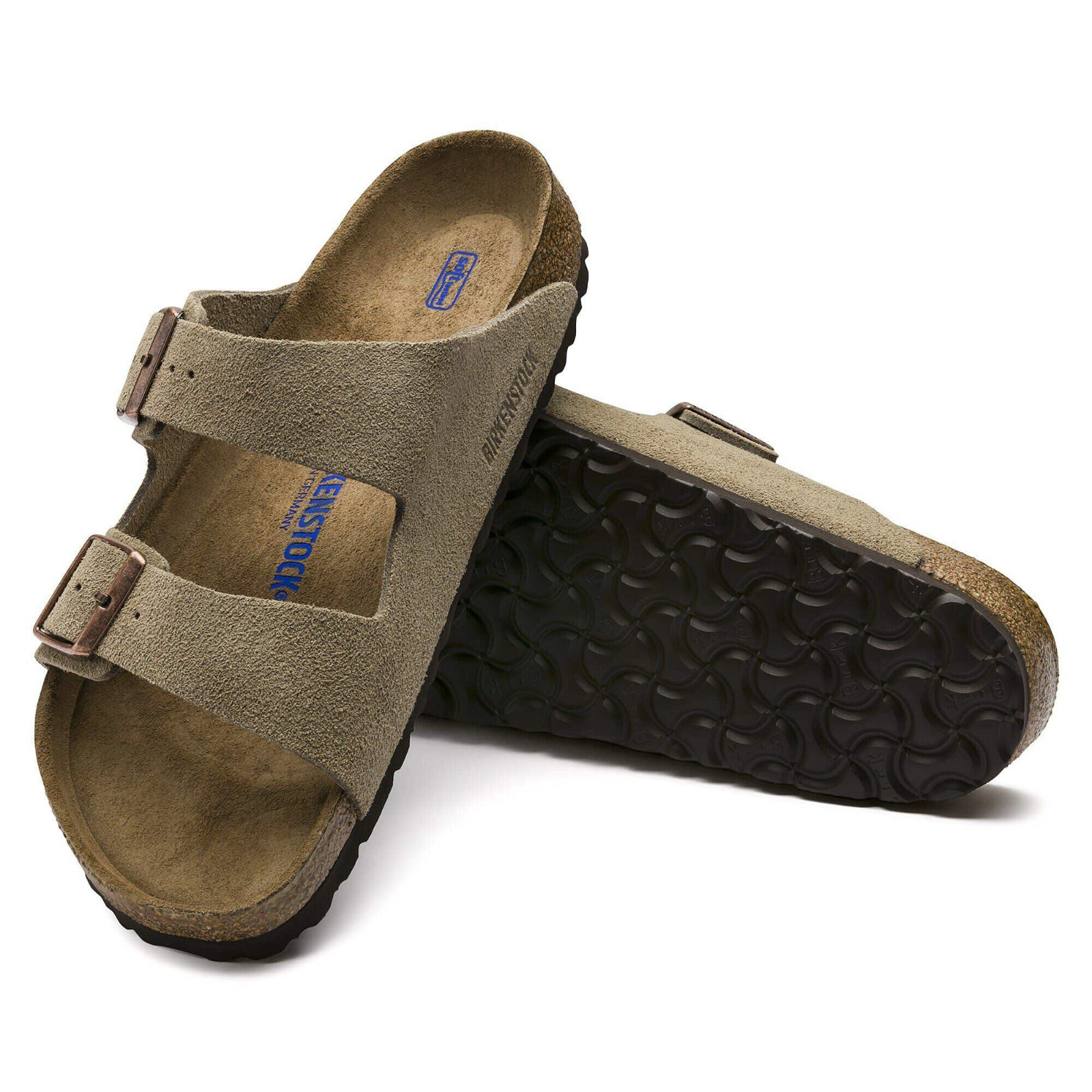 Birkenstock Arizona Soft Footbed Suede Leather Sandals Unisex Shoes Sizes 6–12