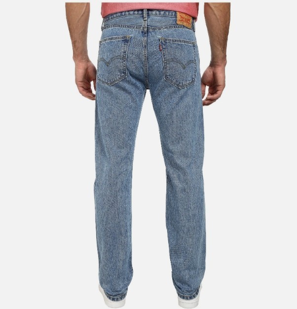 Levi’s® 505® Men’s Regular Fit Jeans Light-Stonewash, 36W x 30L. NEW SEALED!!!