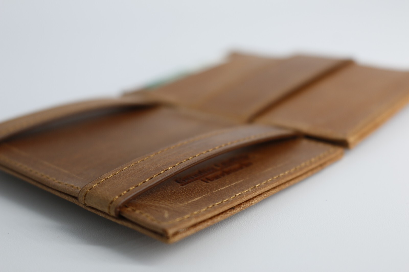 Handmade Leather Magic Slim Wallet – Minimalist RFID Front Pocket Wallet