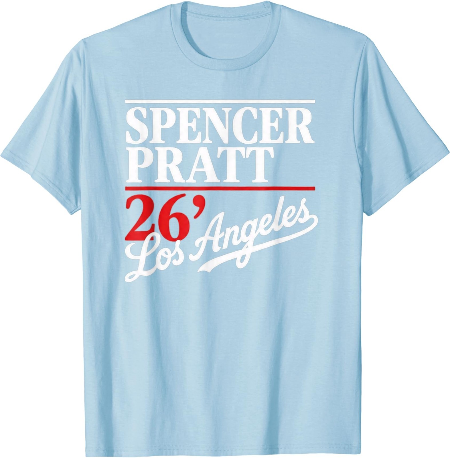 Spencer Pratt for LA Mayor California Vibes Design T-Shirt T-Shirt