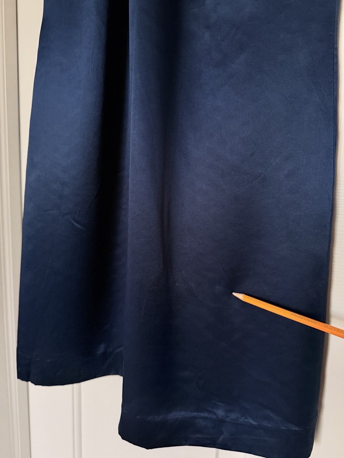 TED BAKER 100% Silk Womens Halter Bow Blue Dress Size 1 US 2-4