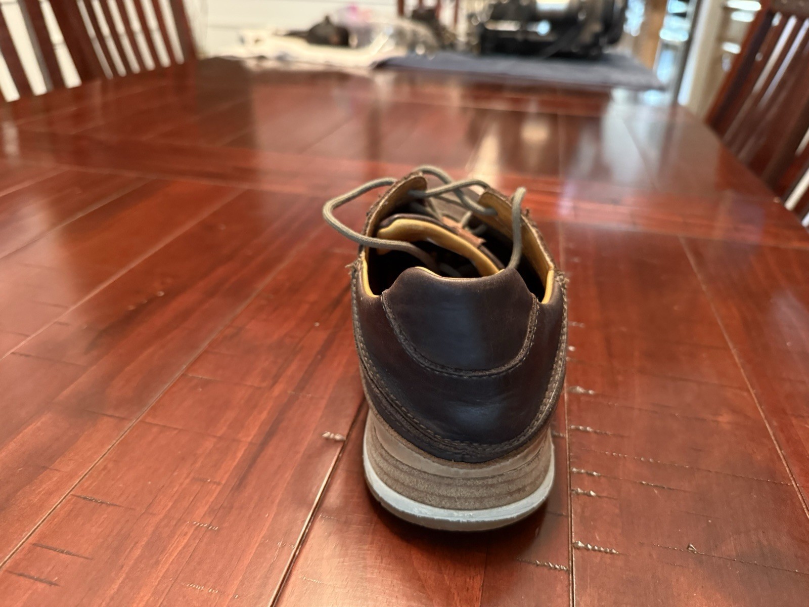 Olukai Huaka’i Li Leather Shoes Sneakers Brown Casual Men’s Size 11 US / 44 EU