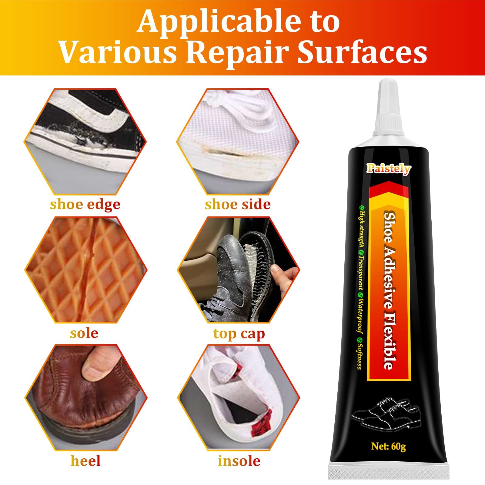Shoe Glue Sole Repair Transparent Shoe Glue Repair Adhesive Shoe Repair Glue …