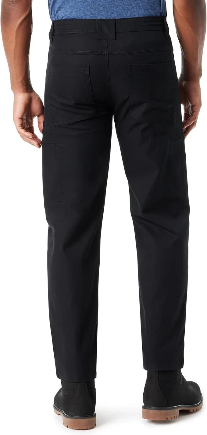 Bass Outdoor Mens 28×32 Essential Tech Cargo Pants In Black Beauty