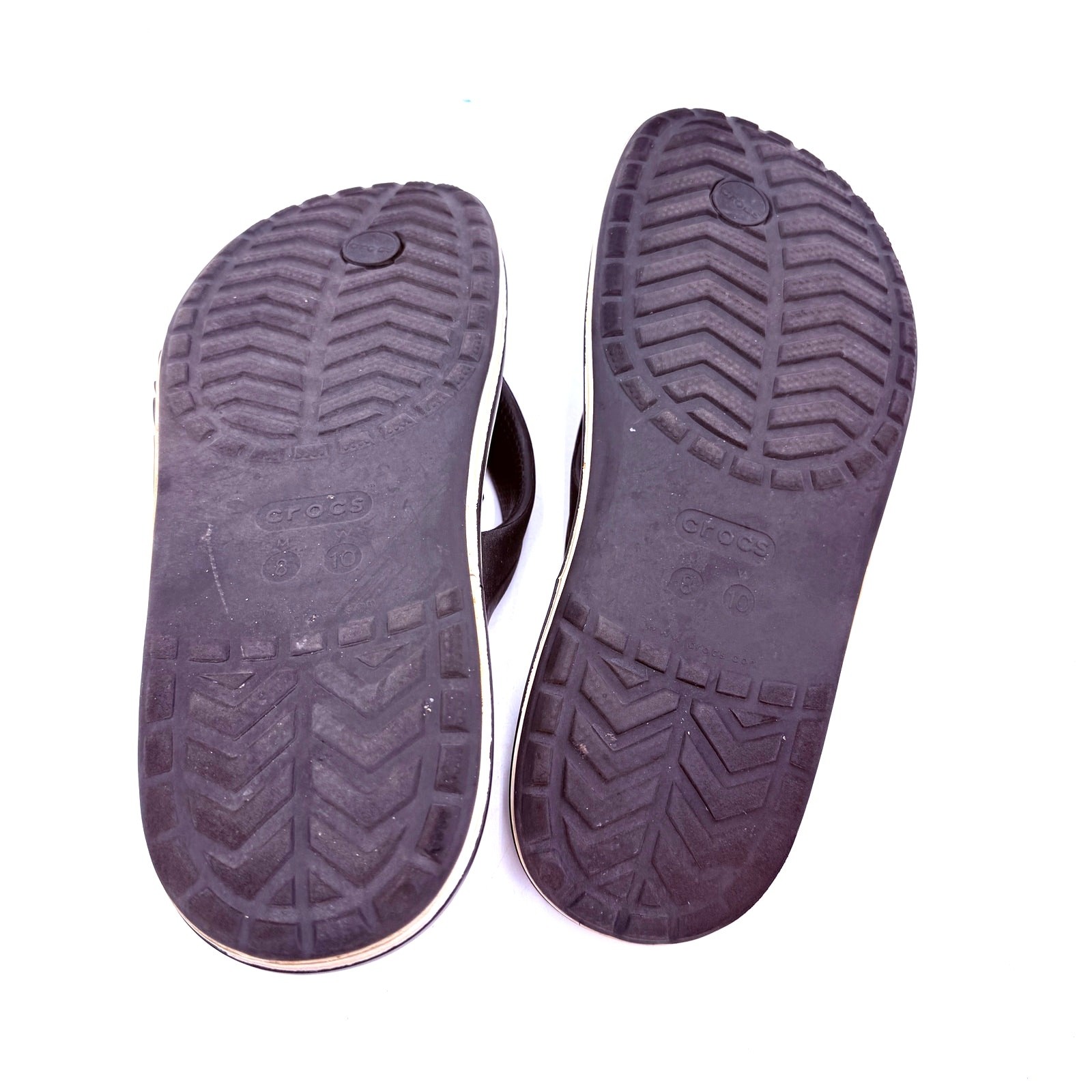 Crocs Blue Bayaband Flip Flop Slides Sandals Size M8 W10