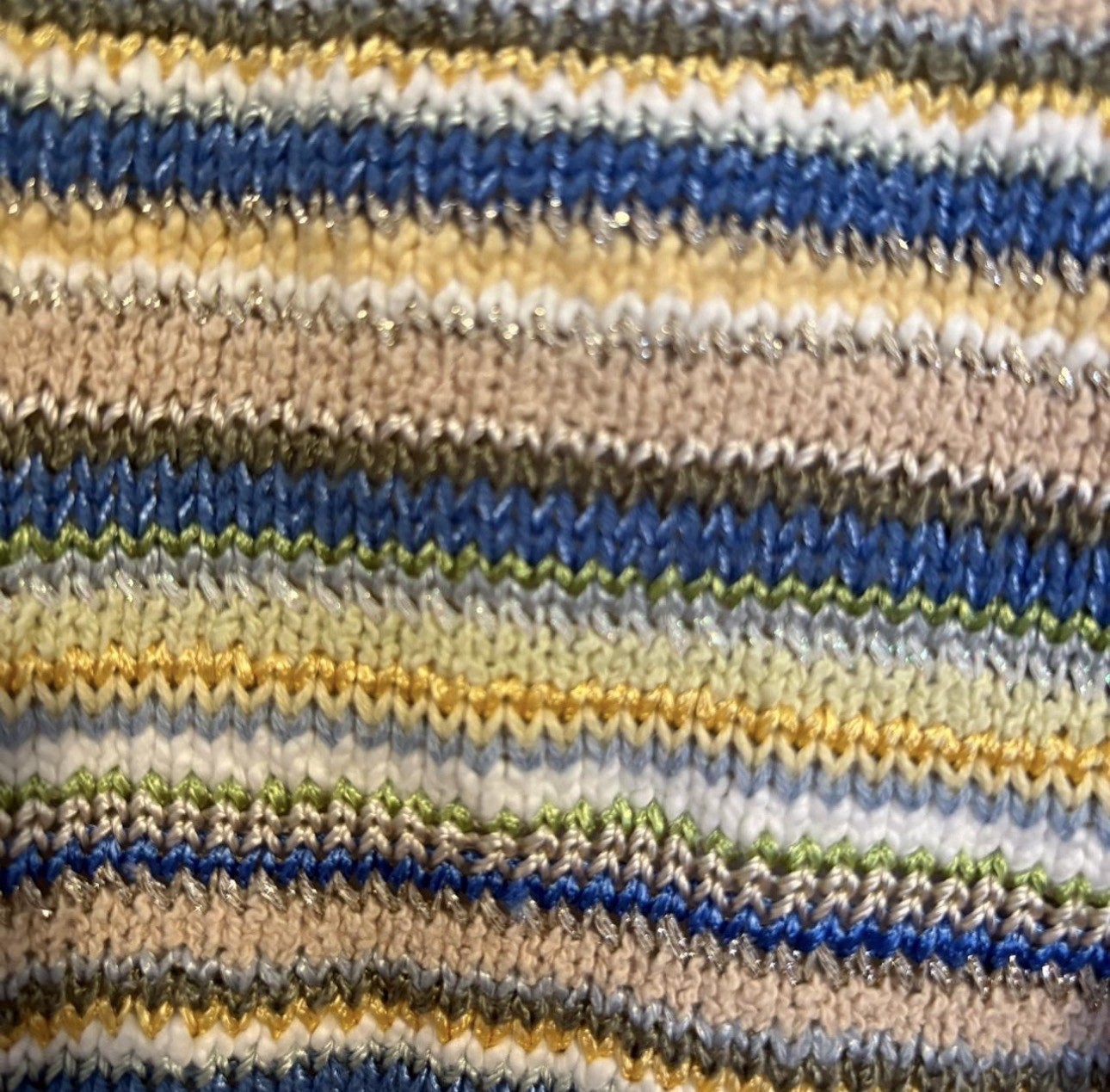 Talbots Striped Knit Sweater – Elbow Sleeve Lightweight Pullover Top Size 1X