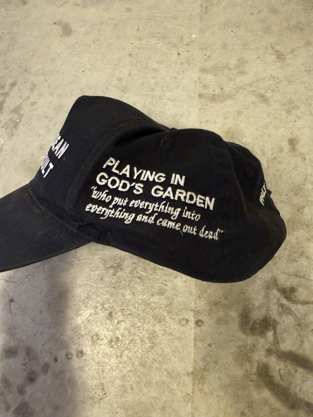 James Dean Death Cult Hat Paly Hollywood – Black