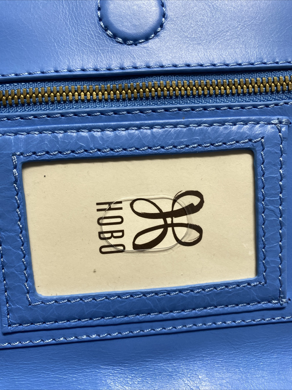 HOBO Jill Wallet Women’s Crossbody Bag Purse in Tranquil Blue