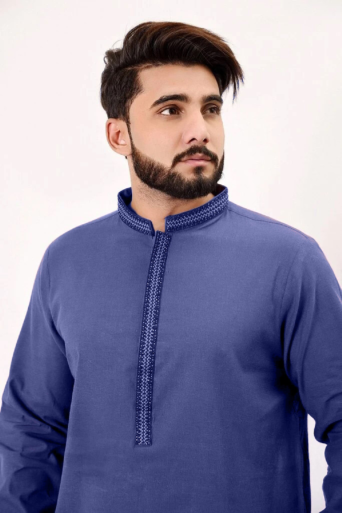Men Kurta Shalwar Pakistani Indian Dress New Eid Casual Dress Sizes