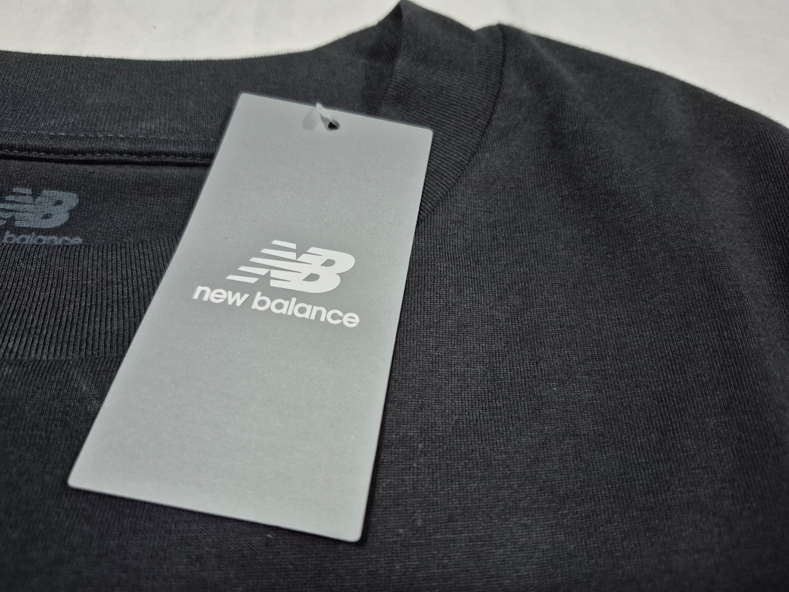 New Balance Men’s Black Color Logo Classi Sports Running Casual Cotton T-Shirt
