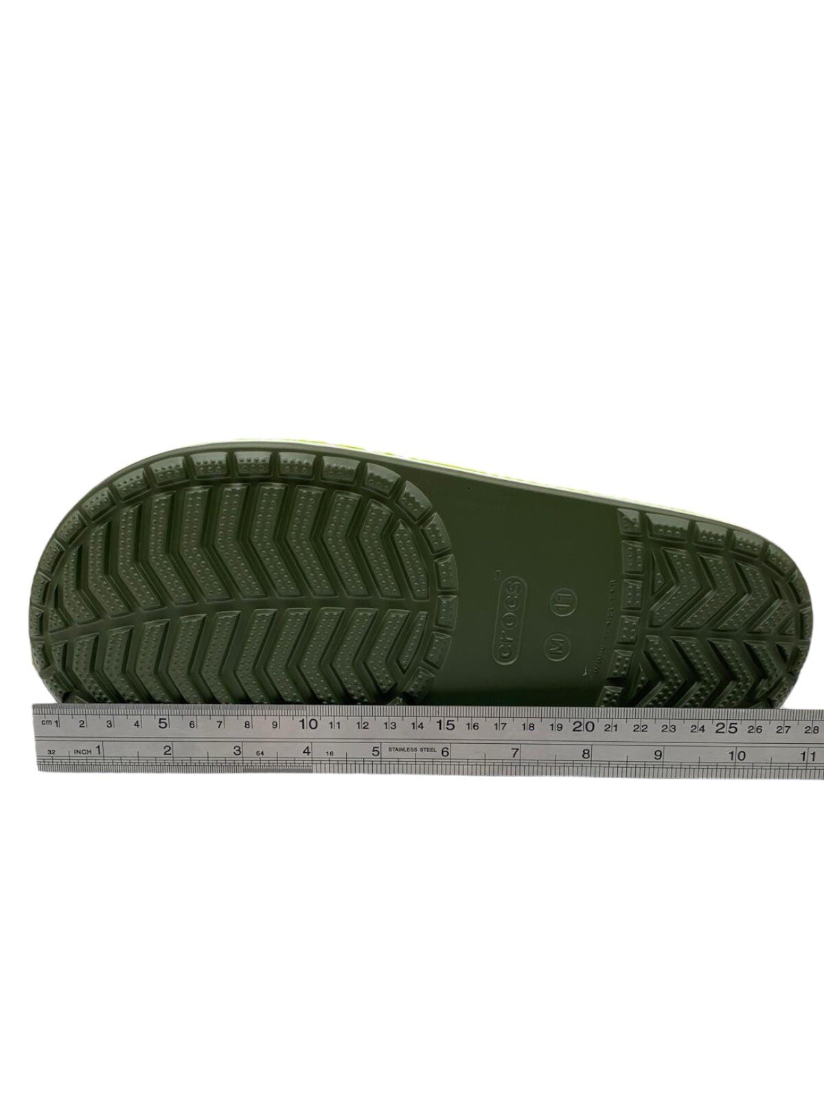 Crocs Bayaband Men’s Slide Sandals Size 10 Army Green Water Friendly