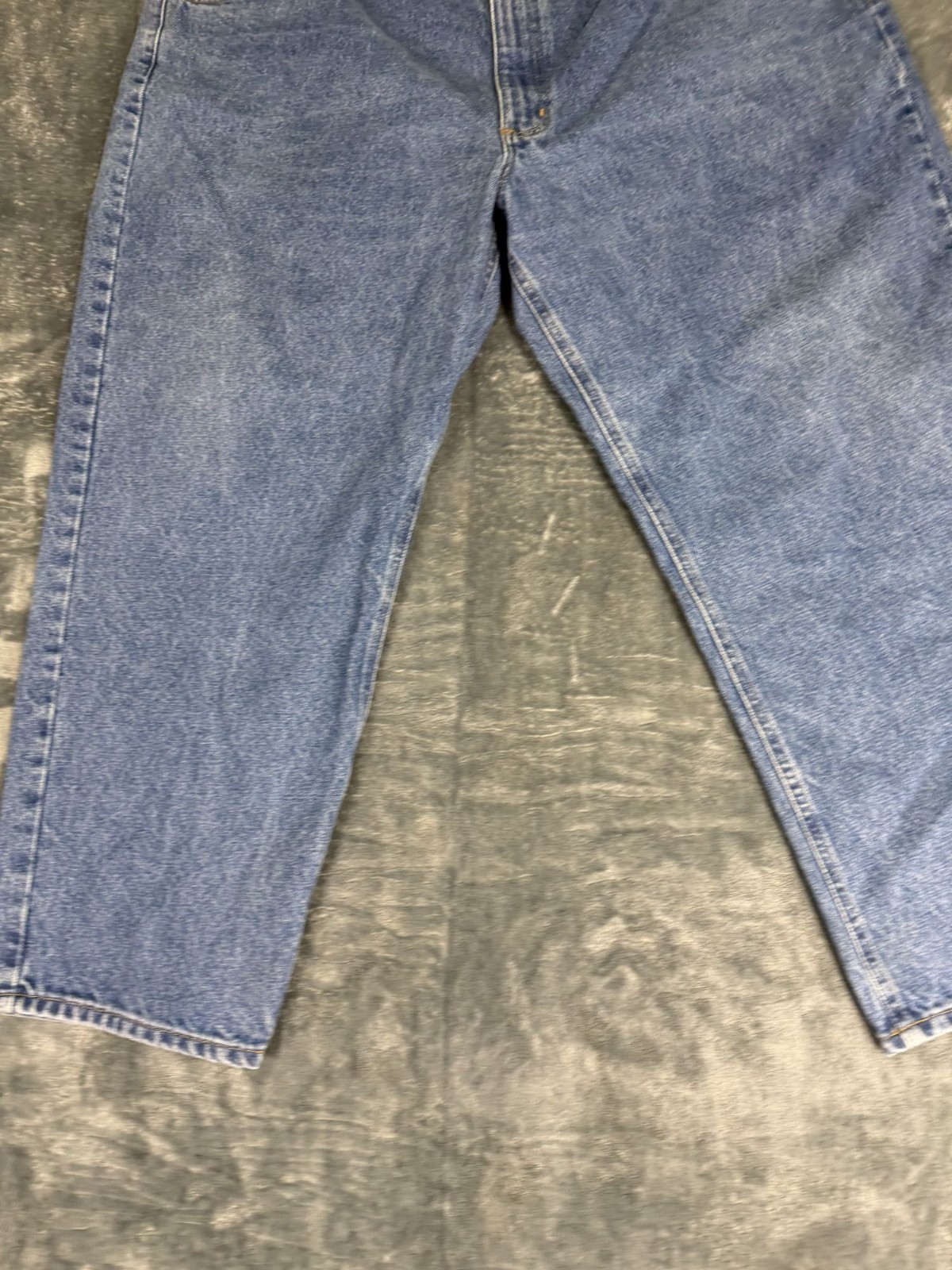 Carhartt Mens Relaxed Fit Blue Denim Jeans B17 DST 48×28
