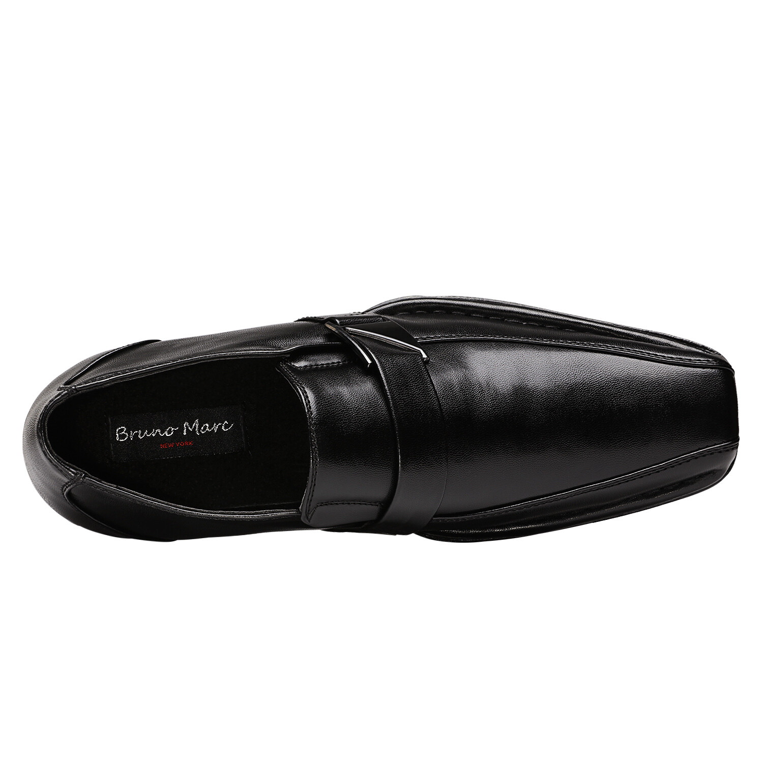 Men’s Oxford Shoes Square Toe Loafers Formal Slip On Dress Shoes