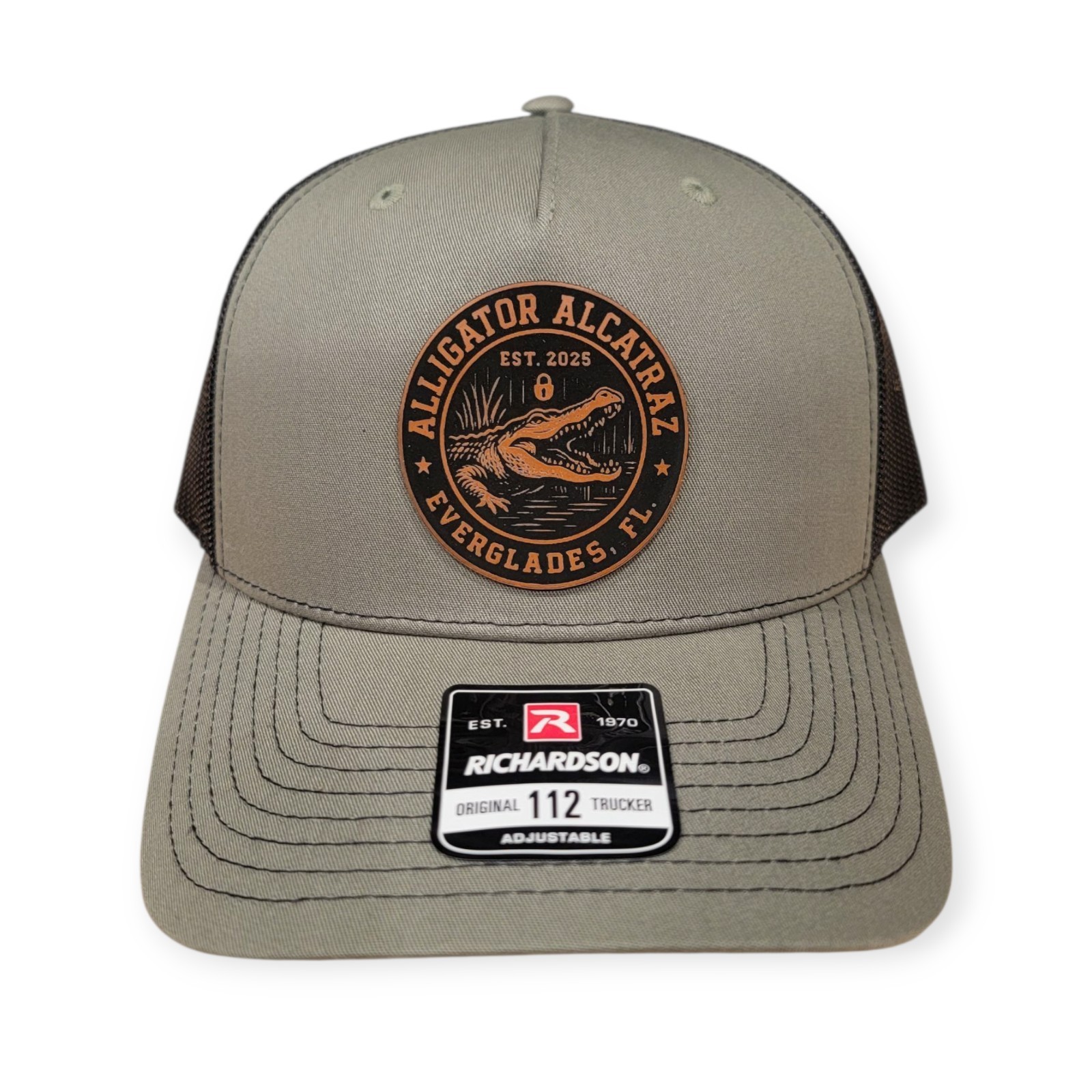 Richardson 112FP Alligator Alcatraz Everglades FL, Trump Prison, Lo Pro Trucker