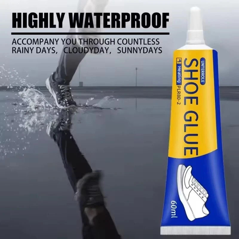 Extra Strong Shoe Glue Sole Repair Adhesive for Sneaker Leather Sport Shoes 60ml