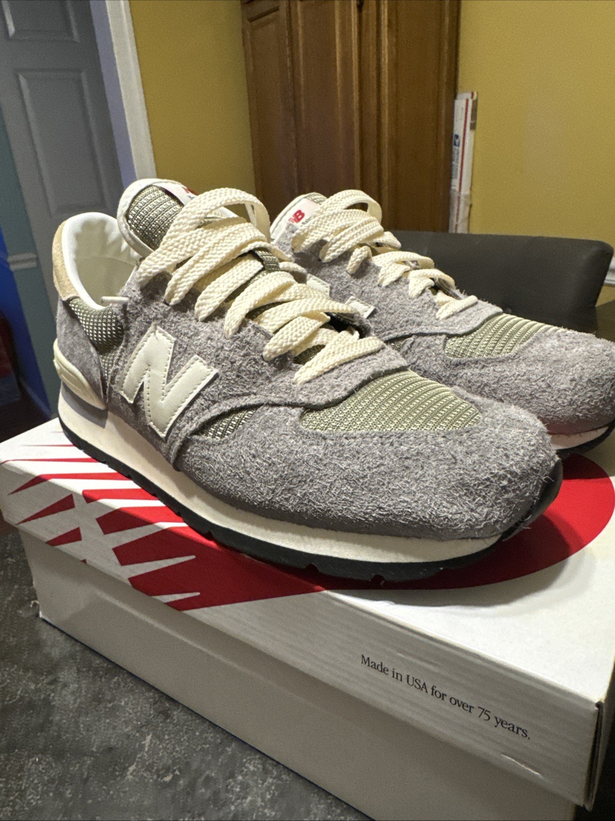 Size 11- New Balance 990v1 / Teddy Santis / Marblehead/ M990TA1/ COND 8.5/10