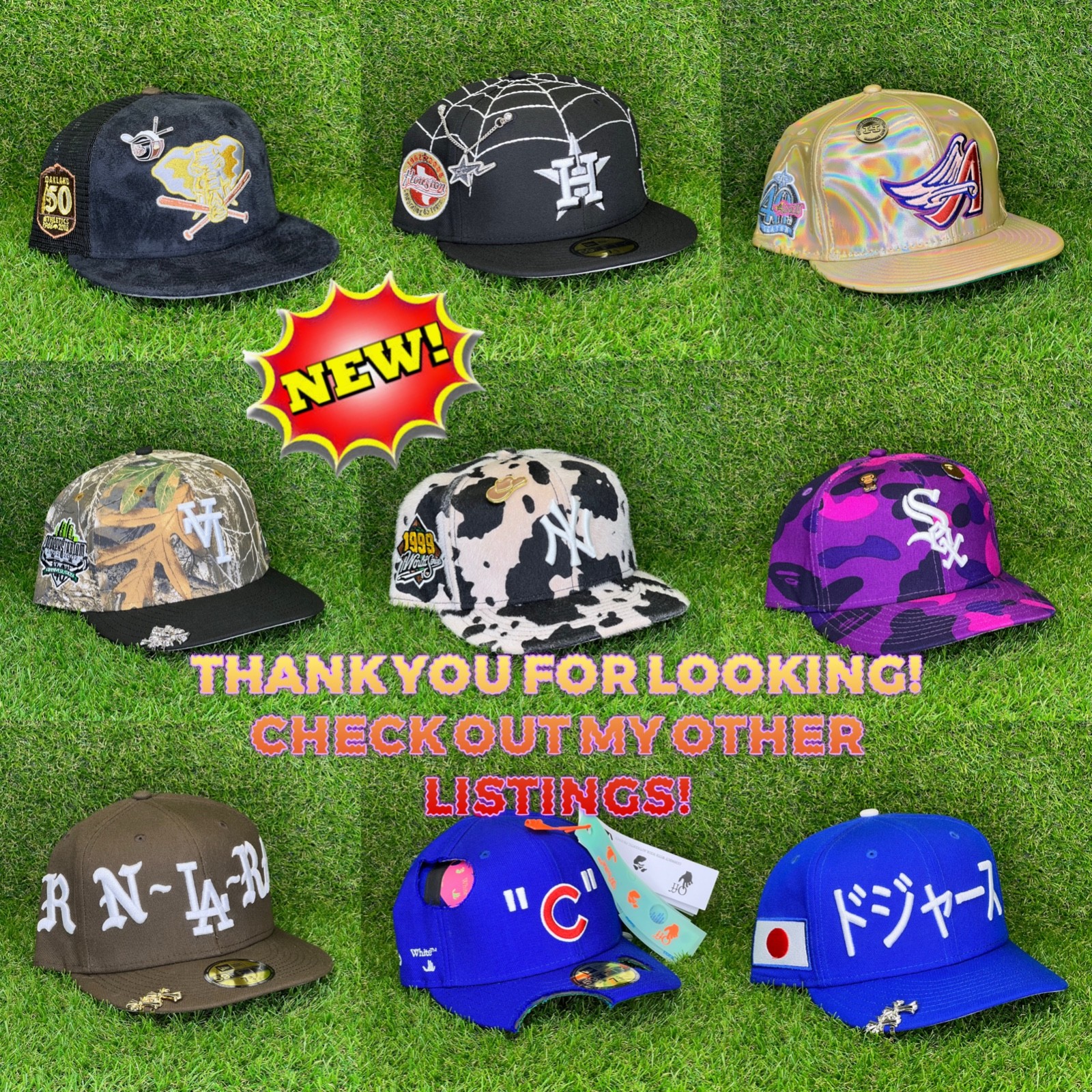 ANIMAL CROSSING HAT CLUB EXCLUSIVE ATLANTA BRAVES 2 TONE 2000 ASG PATCH FITTED