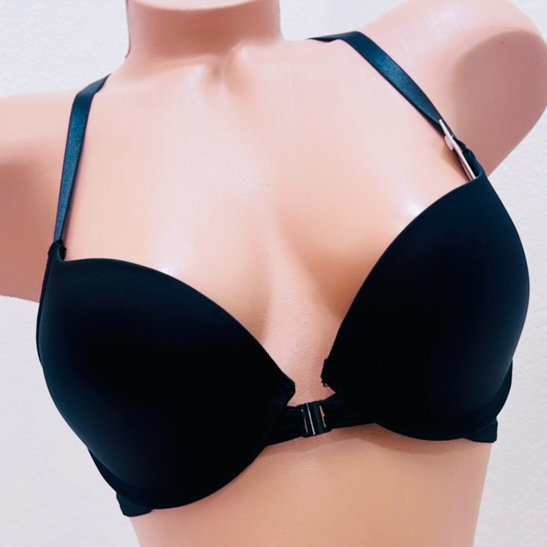 3-6 Bras T-Shirt Racer Back Soft Lace Open Front No padding Underwire 32B-40C
