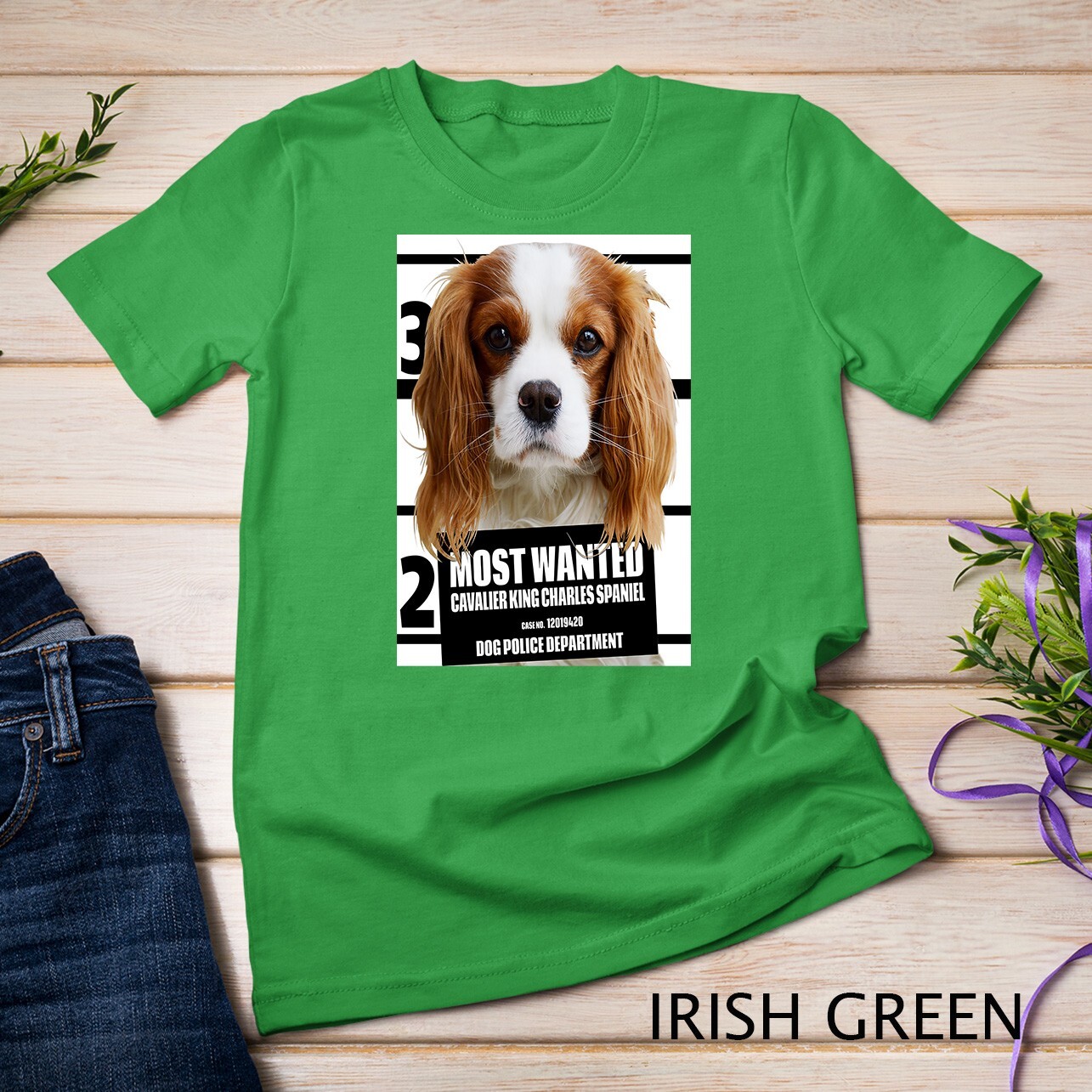 Most Wanted Cavalier King Charles Spaniel Dog Unisex T-shirt