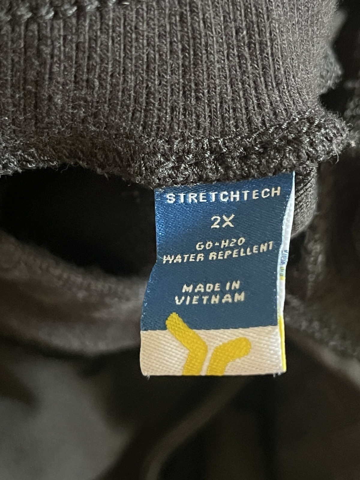 Old Navy Stretchtech All Seasons Jogger Pants Womens 2X Black Water Repellent