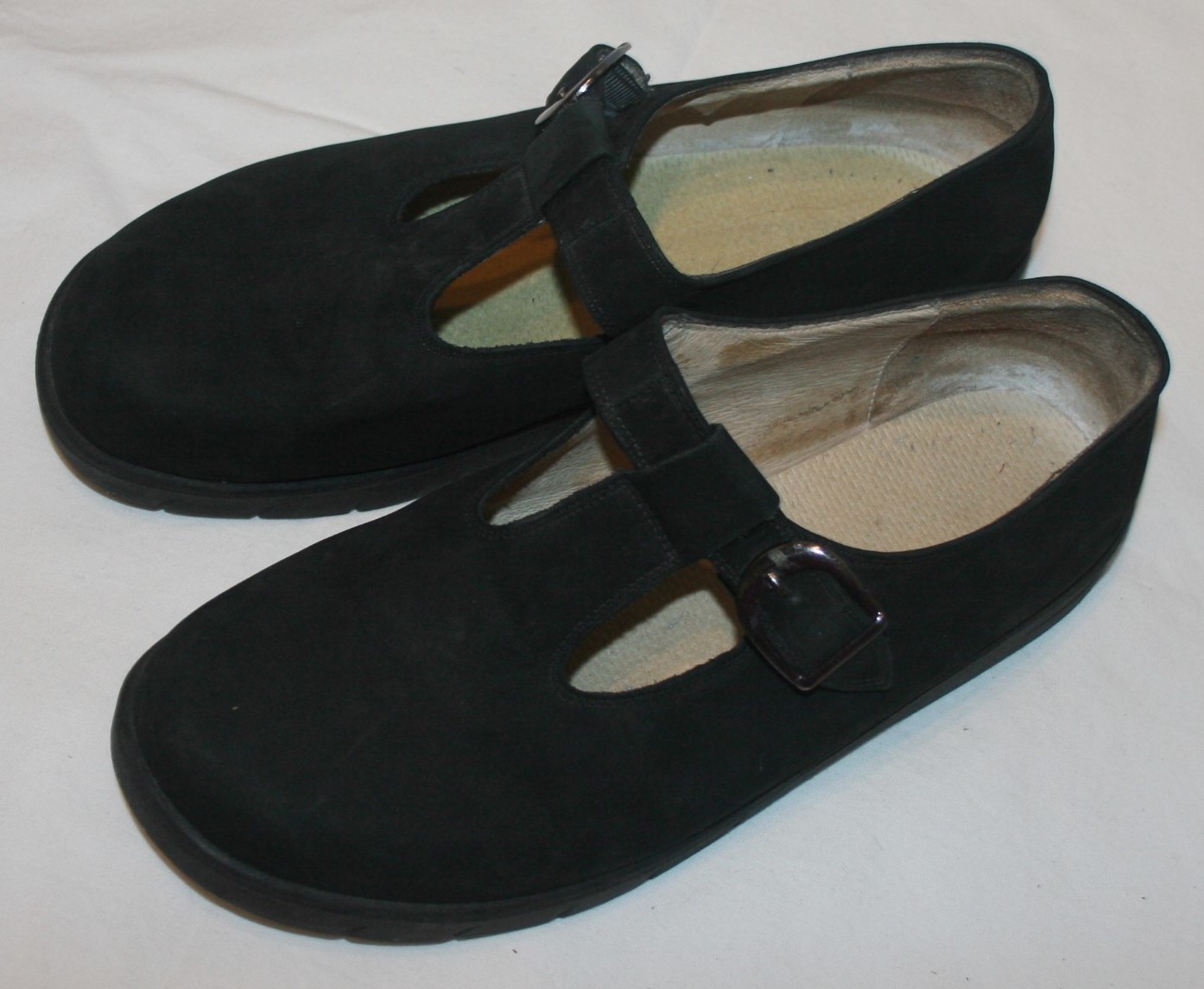 Fits Theresia Biomechanik Black Leather Mary Jane Shoes 5 1/2 Womens 5.5