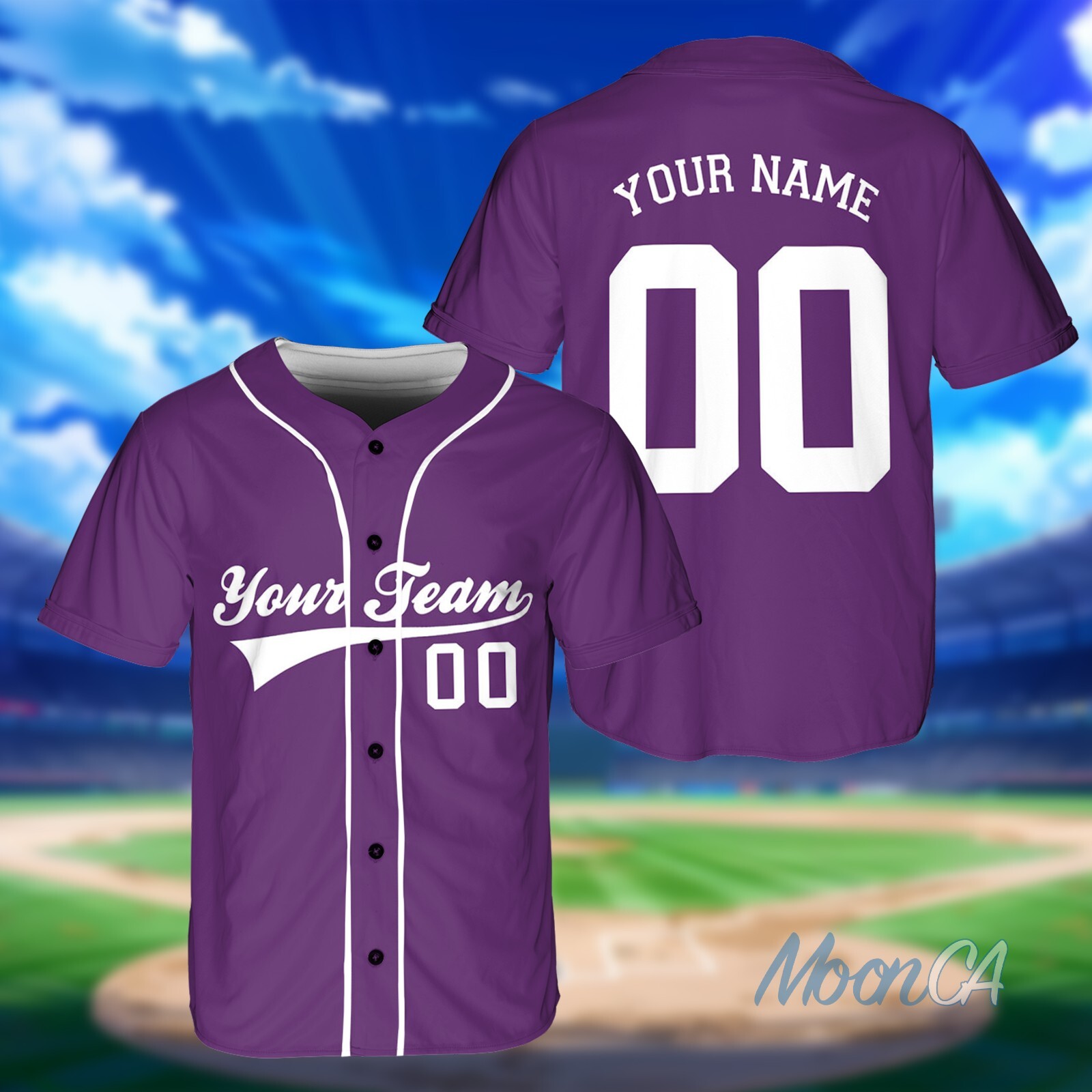 Personalized Custom Stripe Line Color Baseball Jersey For Baseball Fans Custom