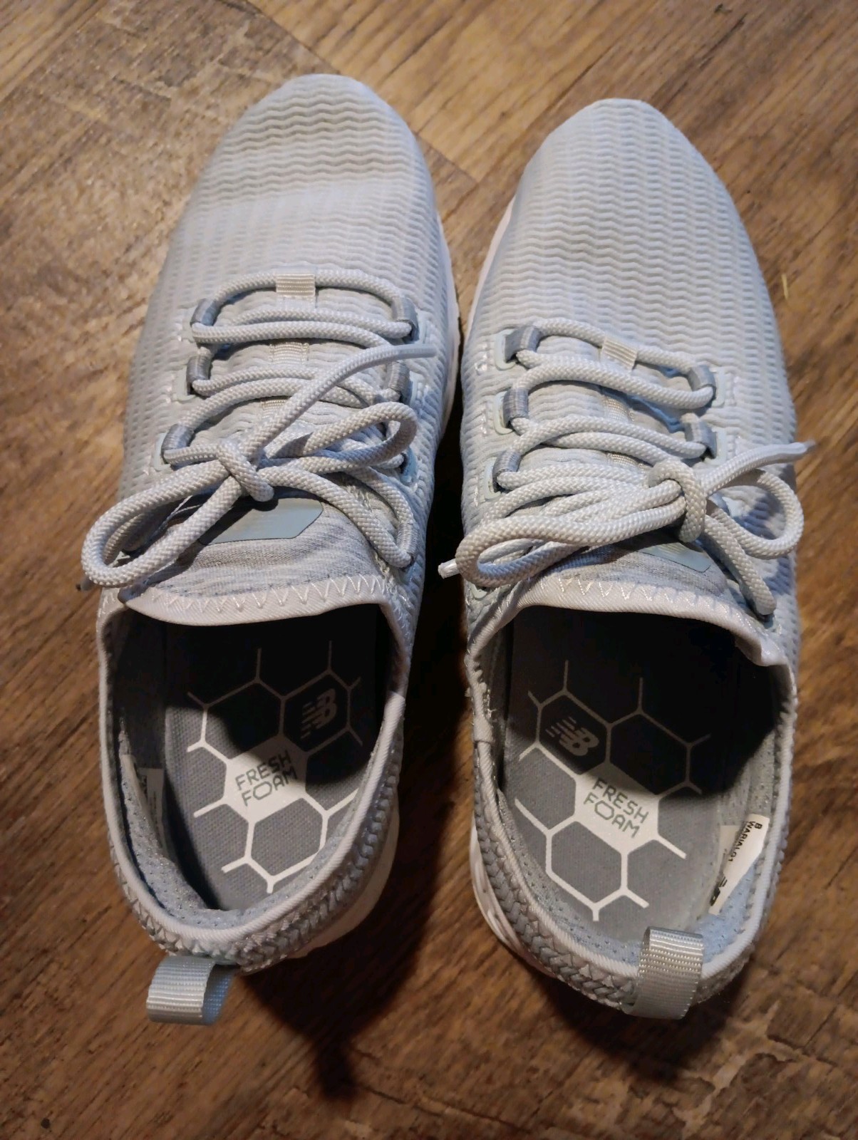 New Balance Powder Blue Fresh Foam Slip-on Sneakers Sz 6.5 NWOT