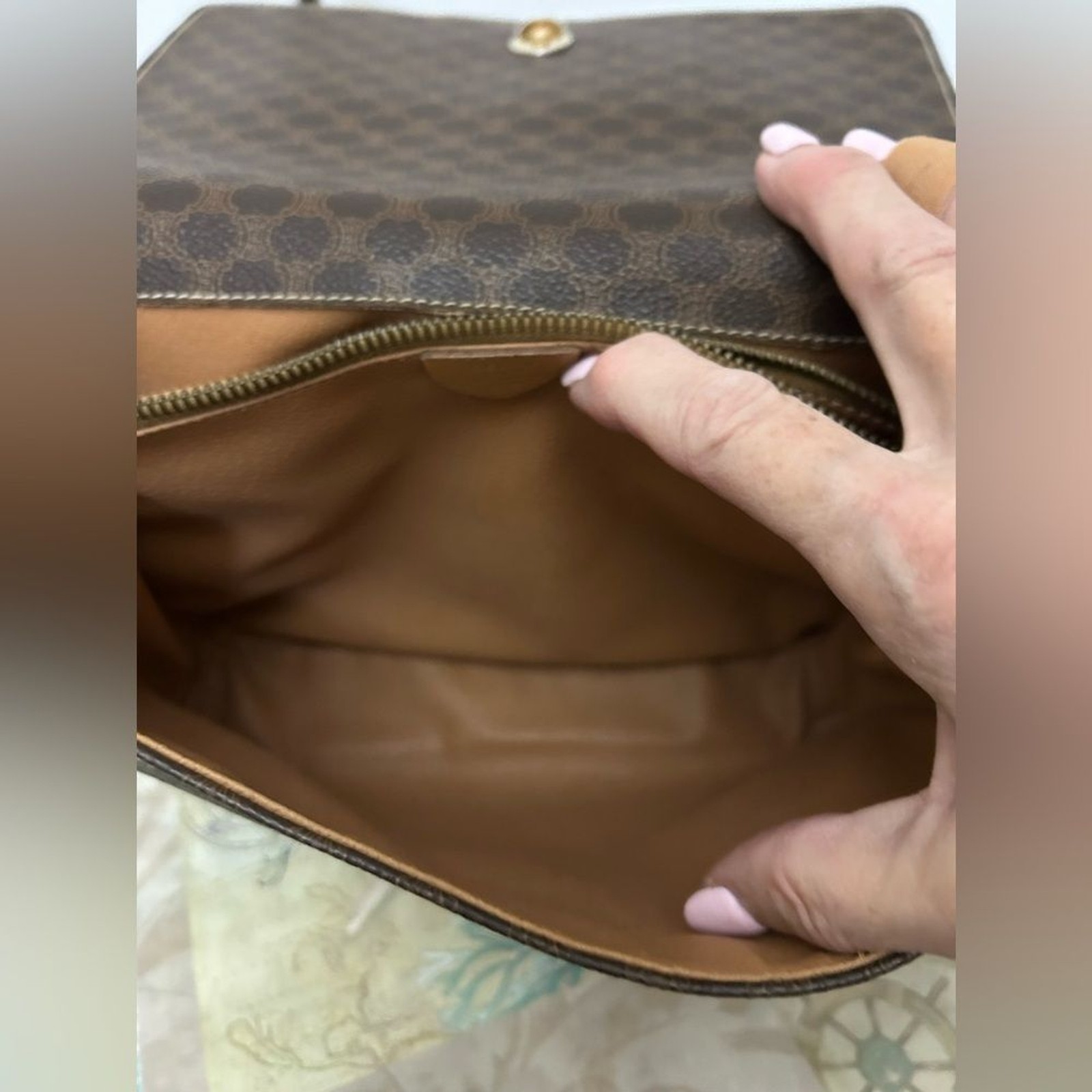 Celine Macadam Shoulder Bag