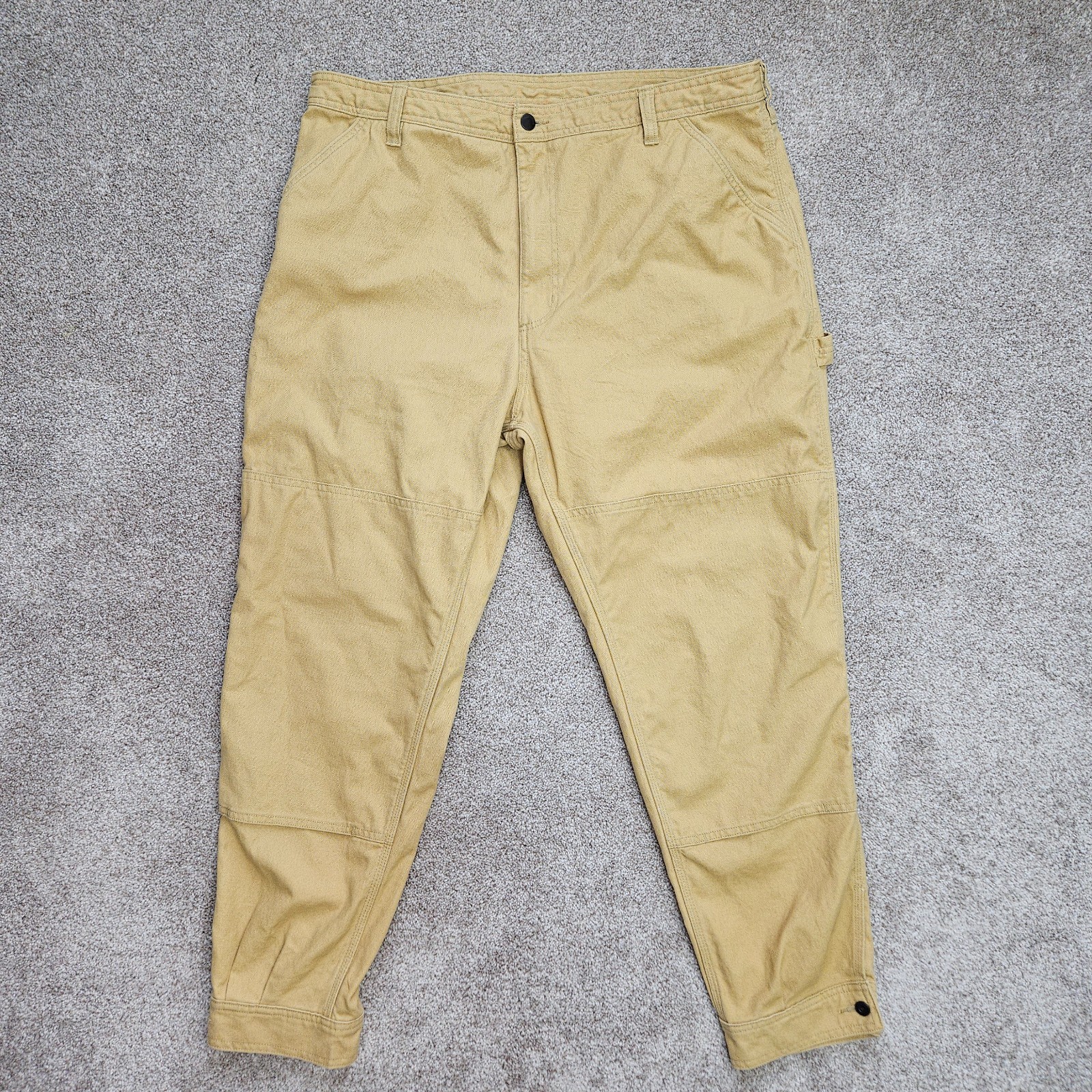 Patagonia All Seasons Hemp Canvas Double Knee Pants Women 18 Tan Workwear