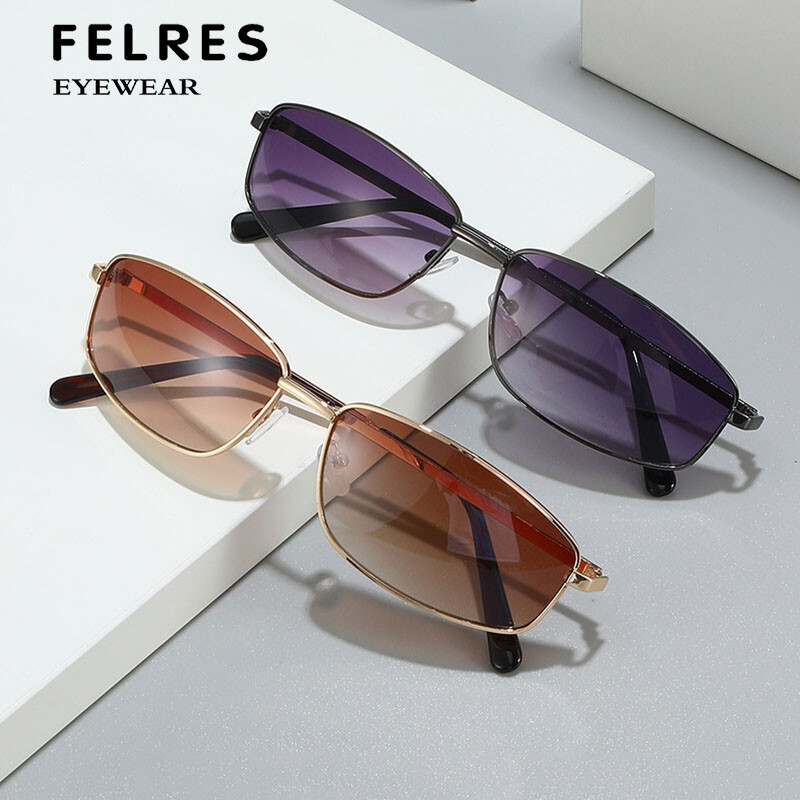 Men Women Metal Small Frame Oval Sunglasses Retro Outdoors Shade Glasses UV400