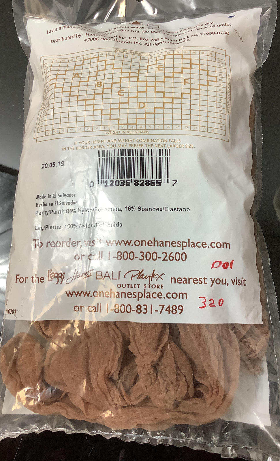 Hanes Absolutely Ultra Sheer pantyhose 3 pair pack slightly Imperfect
