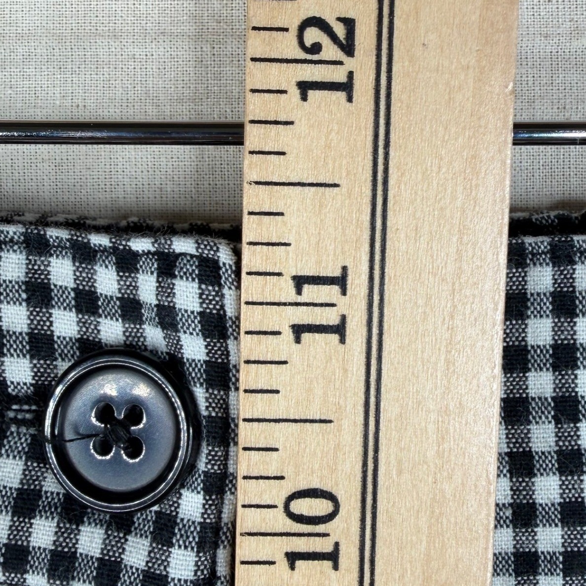 Urban Outfitters Checkered Elastic Waist Pants size Small Black/White