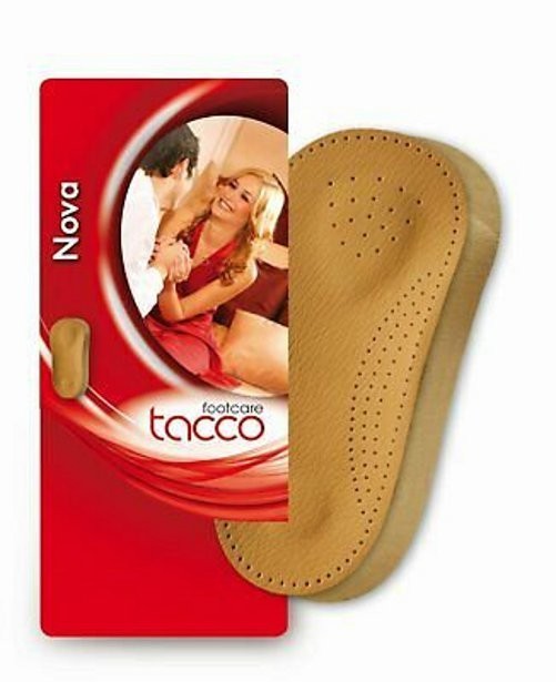 Tacco Nova 3/4 Leather Arch Support Insole – Made in Germany ( All Sizes ) #676