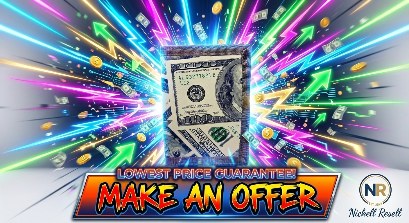 Novelty 100 Dollar Bill Tri-fold Wallet Fun Gag Gift Money Theme New