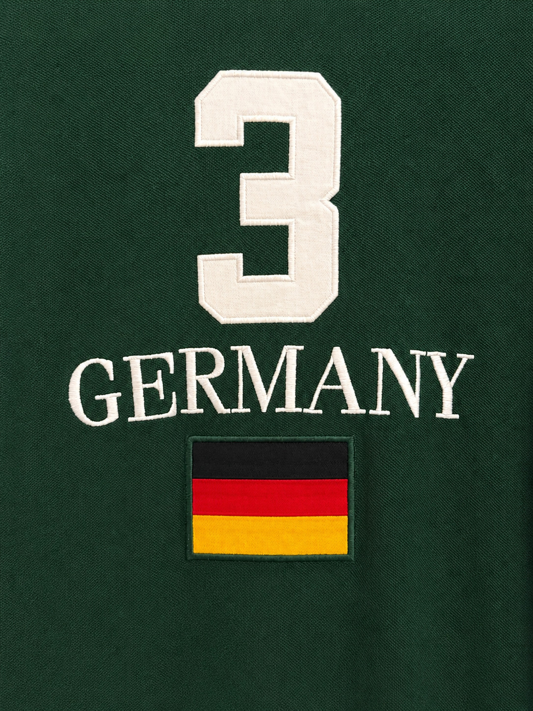 Polo Ralph Lauren Germany Big Pony #3 Long Sleeve Polo Shirt Green Large