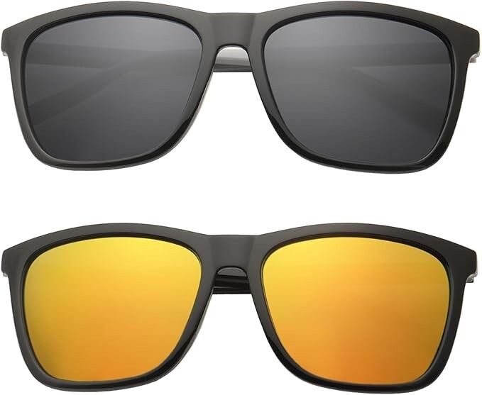 Square Sunglasses for Men Women Outdoor Sports Driving Glasses Golfing Outdoor
