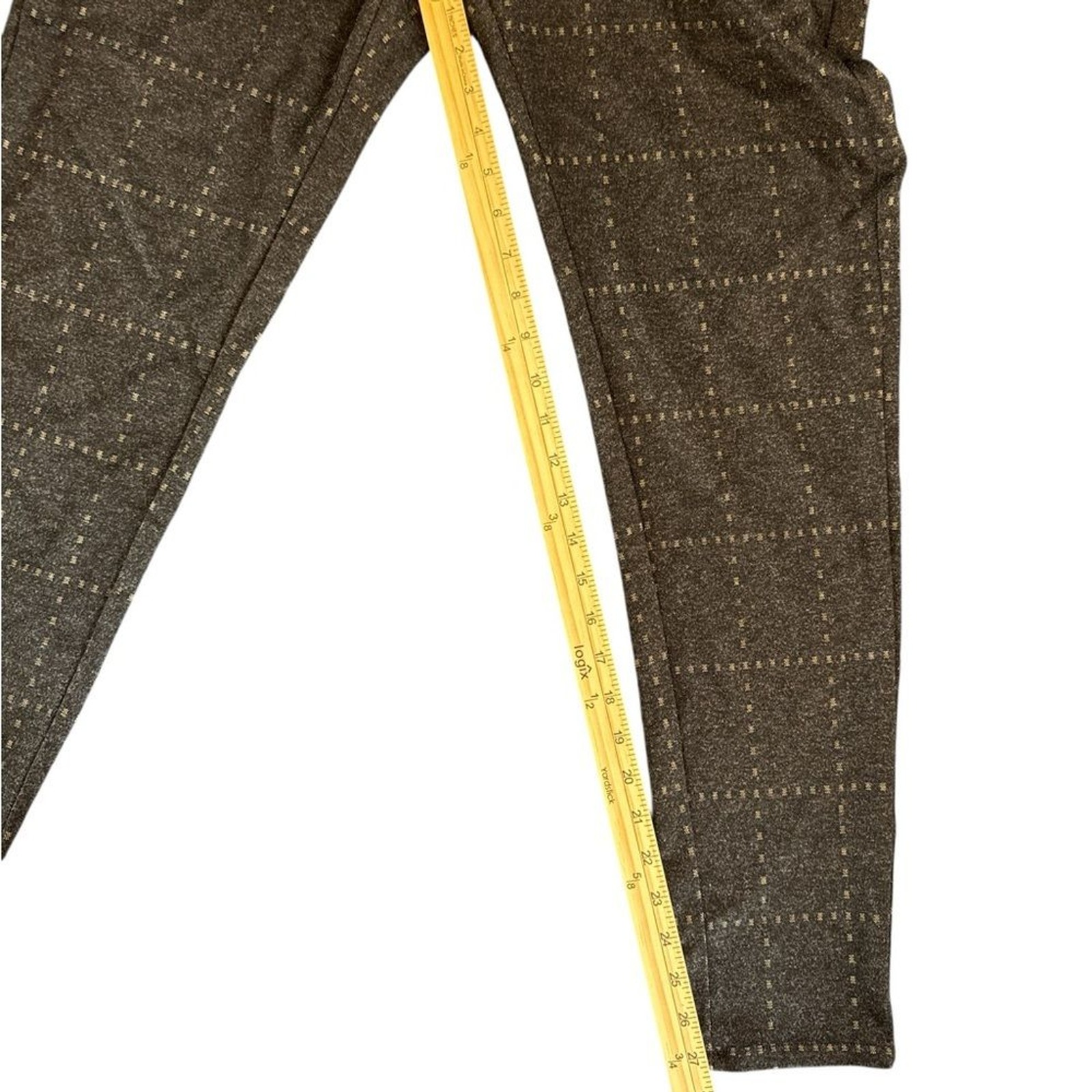 Women’s Black Checkered Pants